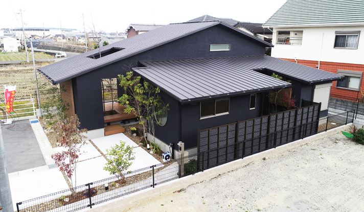 【香芝市】四季折々に表情が移り変る自然と共存できる平屋